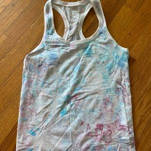 Lululemon seawheeze swiftly tie dye